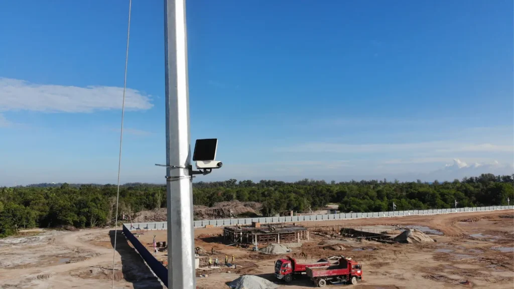 construction timelapse Malaysia and Singapore used for project monitoring and documentation